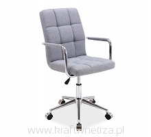 Fotel obrotowy Q-022 szary